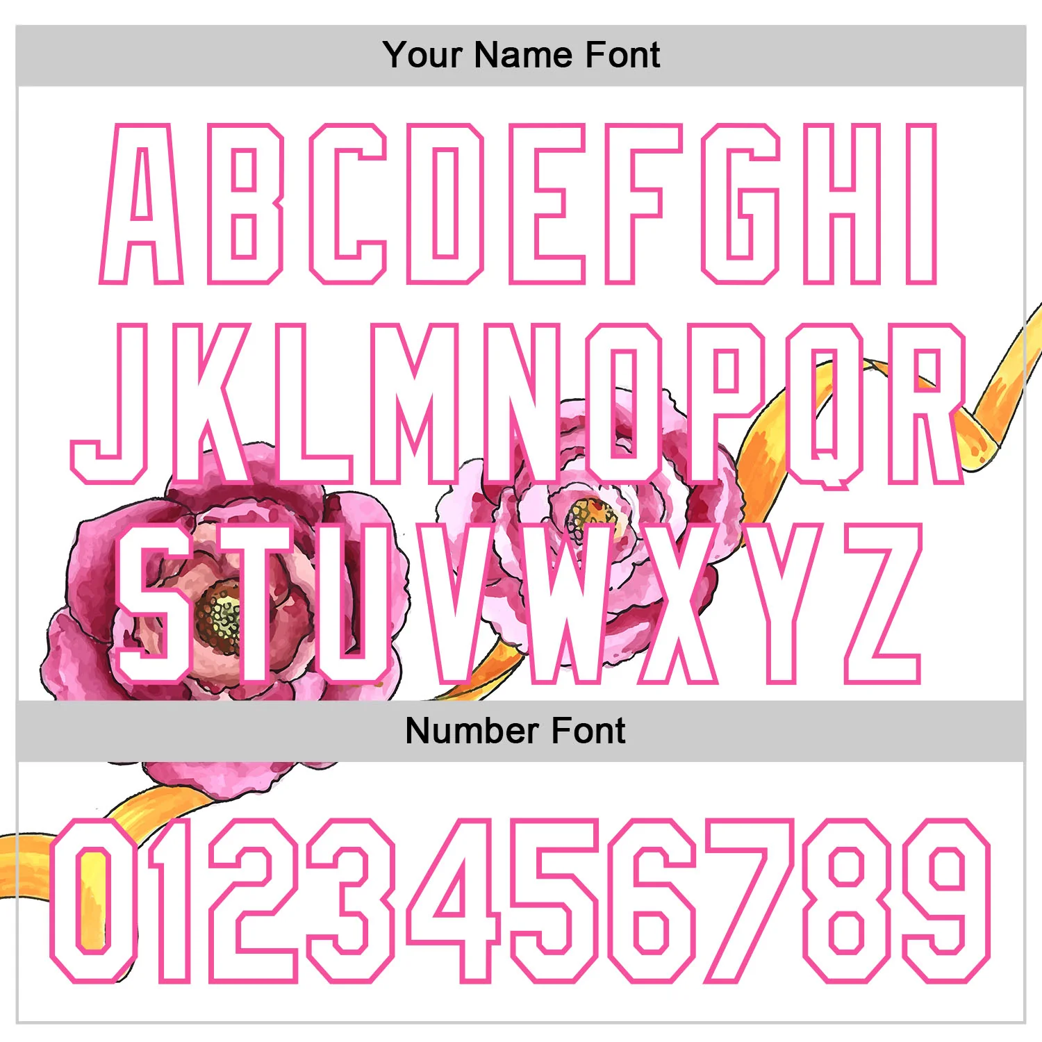 Custom White Pink 3D Pattern Design Mother's Day Flower Authentic Baseball Jersey - Image 5