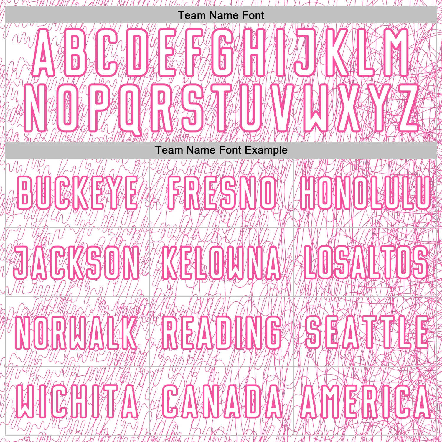 Custom White Pink Abstract Scribble Curve Line Pattern Sports Sublimation Soccer Uniform Jersey - Image 5