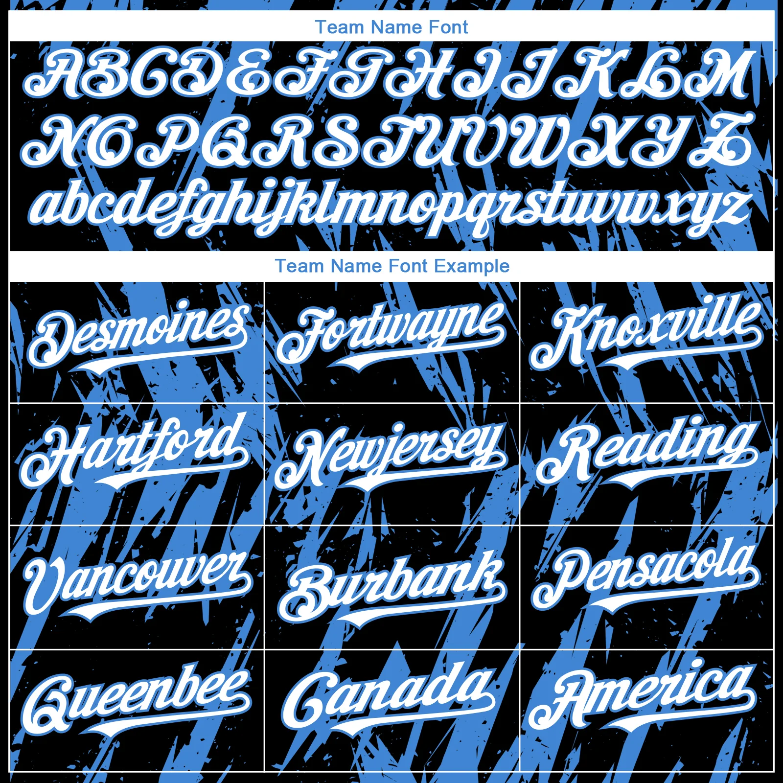 Custom Black White-Powder Blue Splatter Torn Sharp Brush Stroke Authentic Baseball Jersey - Image 4