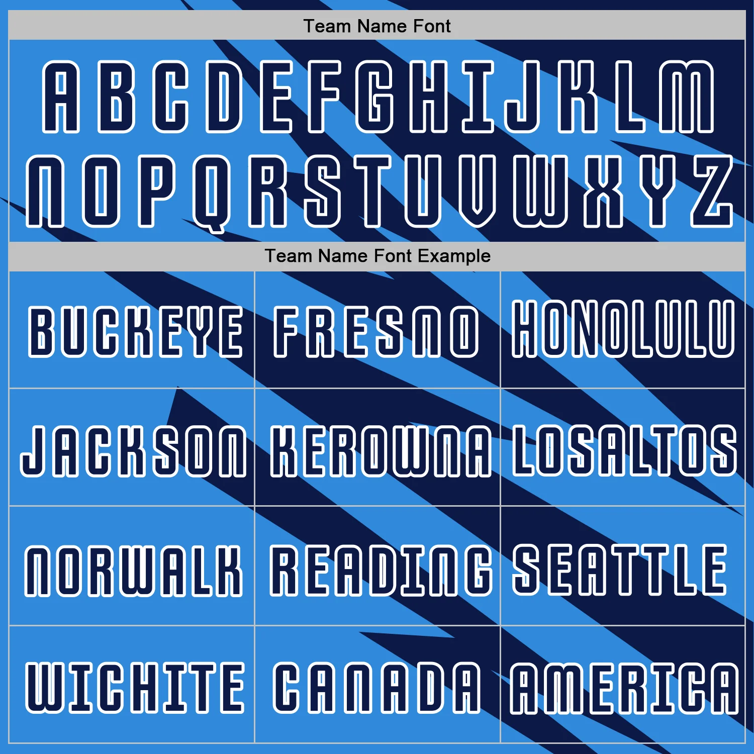 Custom Navy Powder Blue-White Abstract Line Sports Sublimation Soccer Uniform Jersey - Image 5