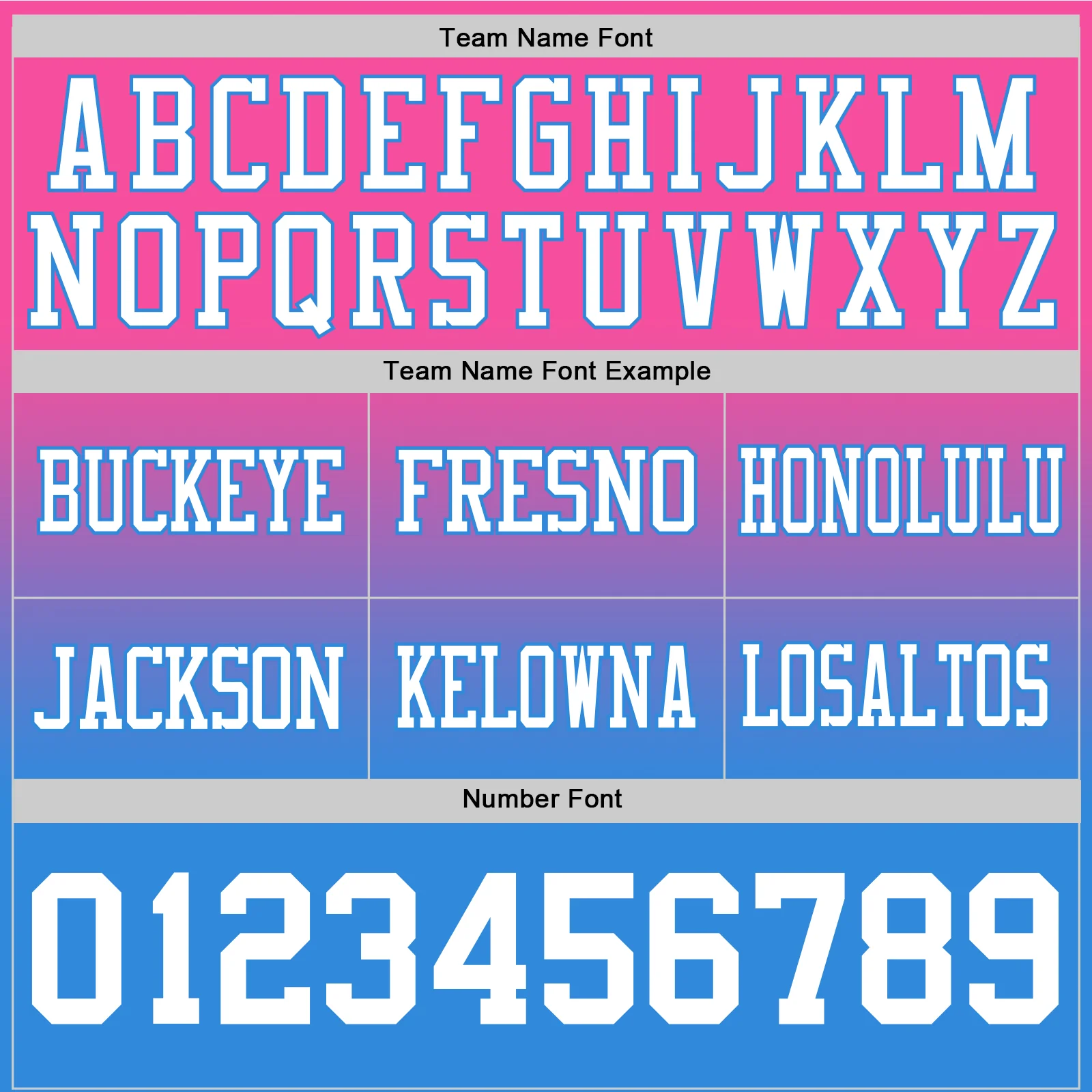 Custom Pink White-Powder Blue Authentic Fade Fashion Football Jersey - Image 3
