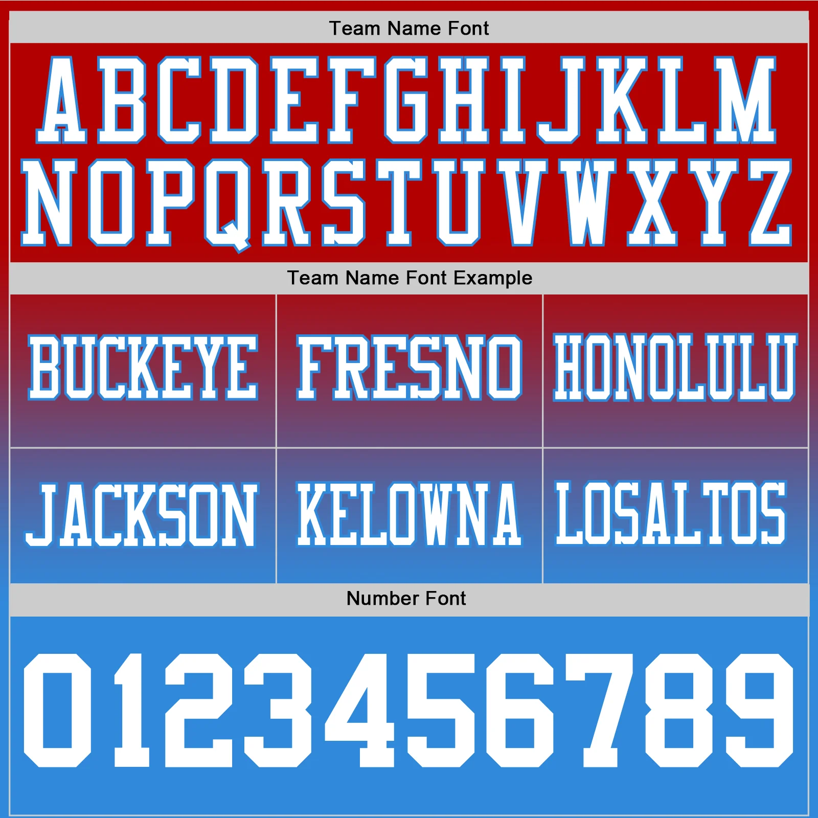 Custom Red White-Powder Blue Authentic Fade Fashion Football Jersey - Image 3