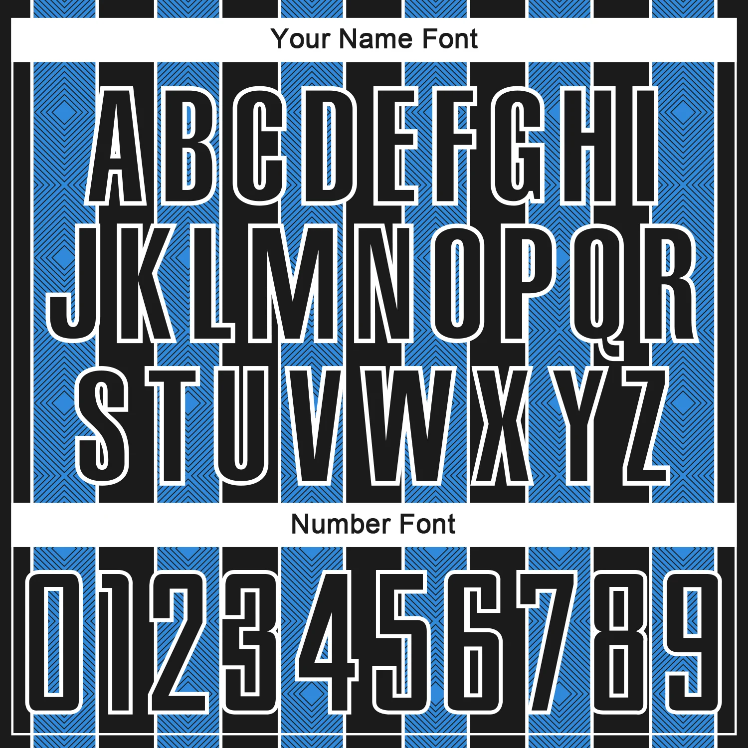 Custom Black Powder Blue-White Pinstripe Line Sports Sublimation Soccer Uniform Jersey - Image 6