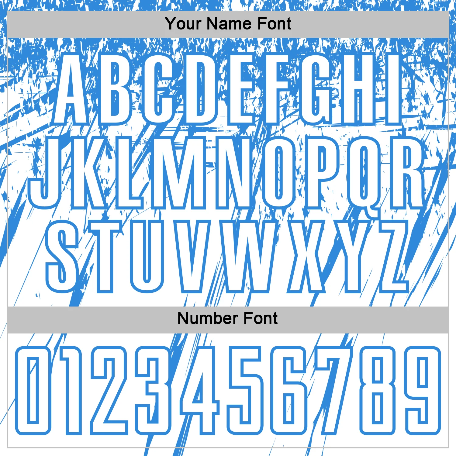 Custom White Powder Blue Splash Sports Sublimation Soccer Uniform Jersey - Image 6