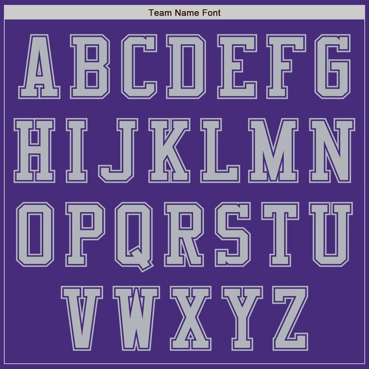 Custom Purple Gray Authentic Baseball Jersey - Image 3