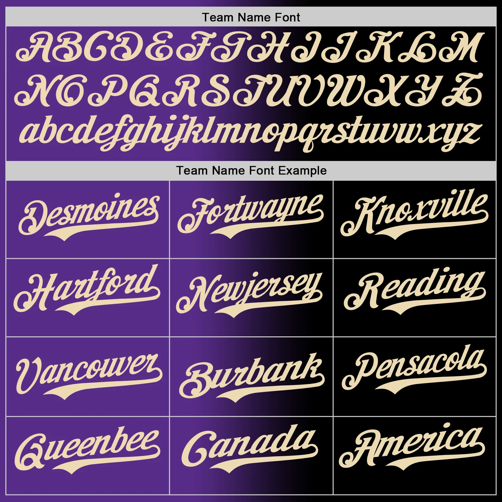 Custom Black Cream-Purple Authentic Gradient Fashion Baseball Jersey - Image 4