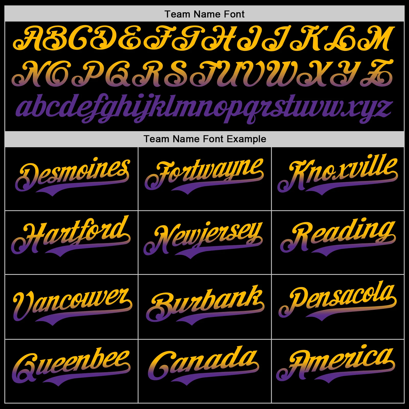 Custom Black Gold-Purple Authentic Fade Fashion Baseball Jersey - Image 4