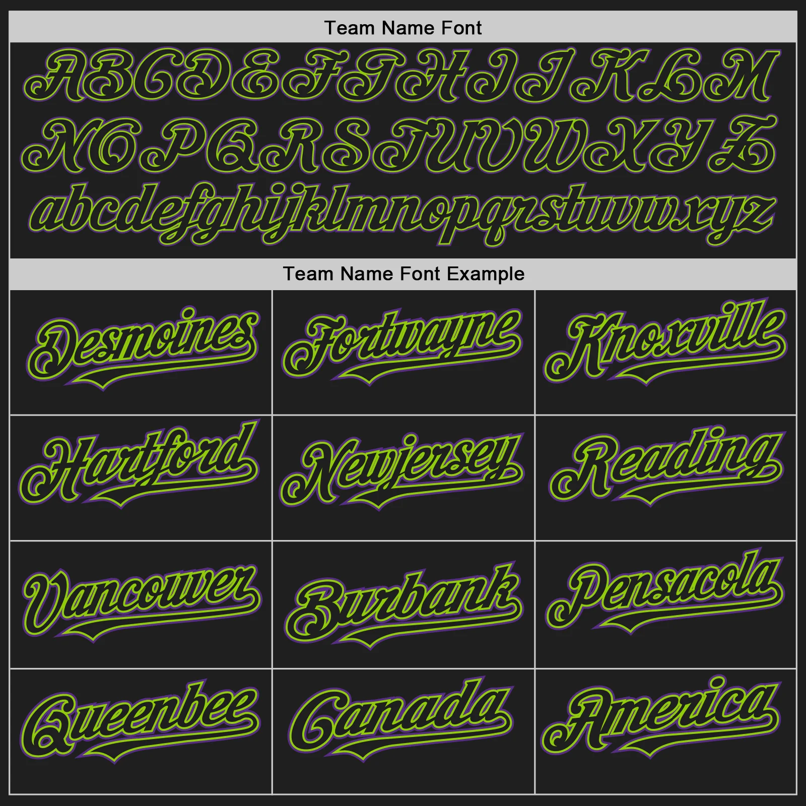Custom Black Neon Green-Purple Authentic Baseball Jersey - Image 4