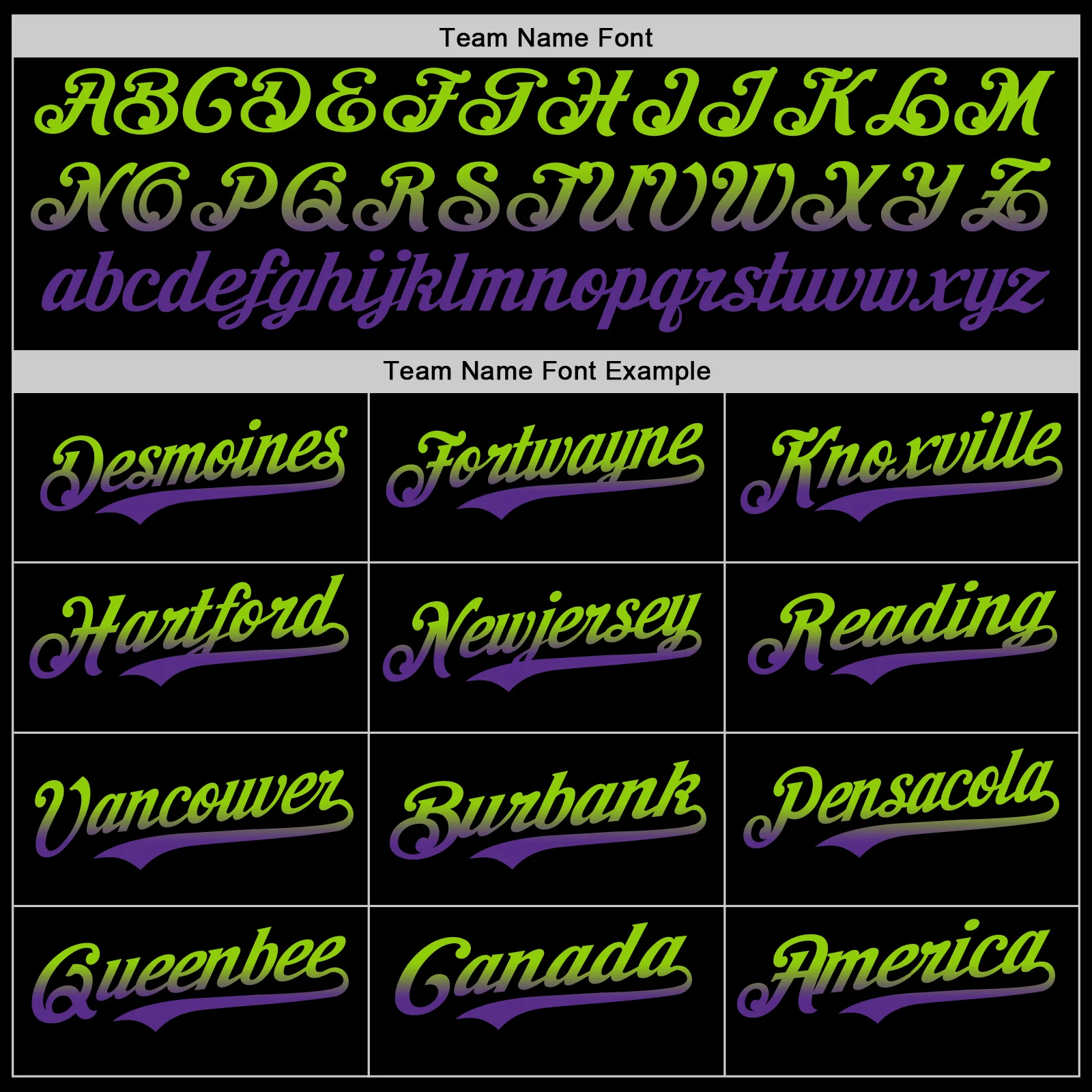 Custom Black Neon Green-Purple Authentic Fade Fashion Baseball Jersey - Image 4