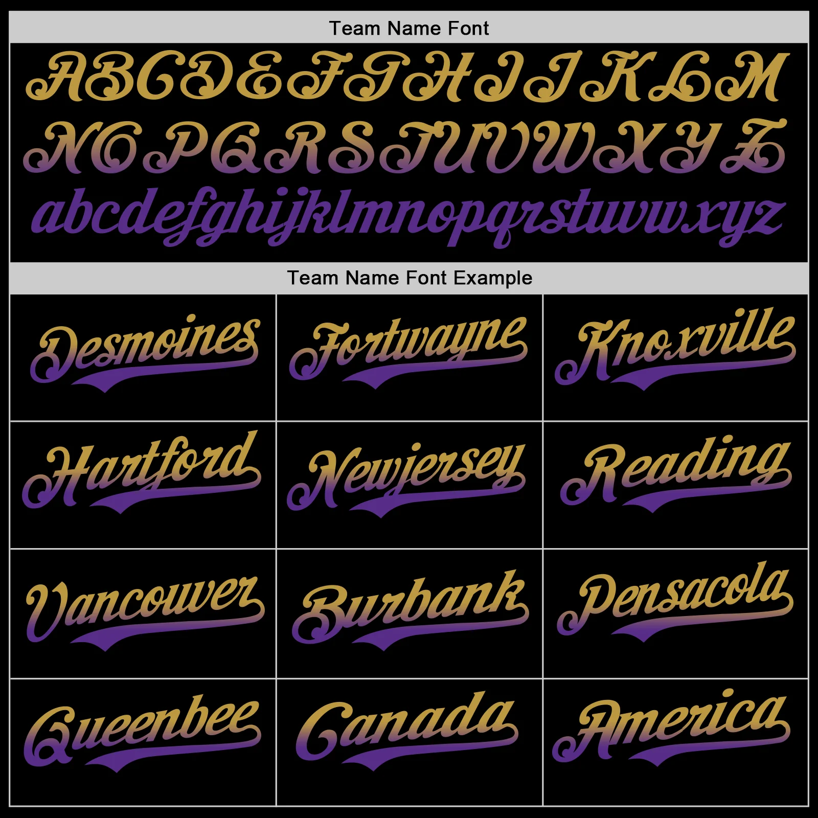Custom Black Old Gold-Purple Authentic Fade Fashion Baseball Jersey - Image 4