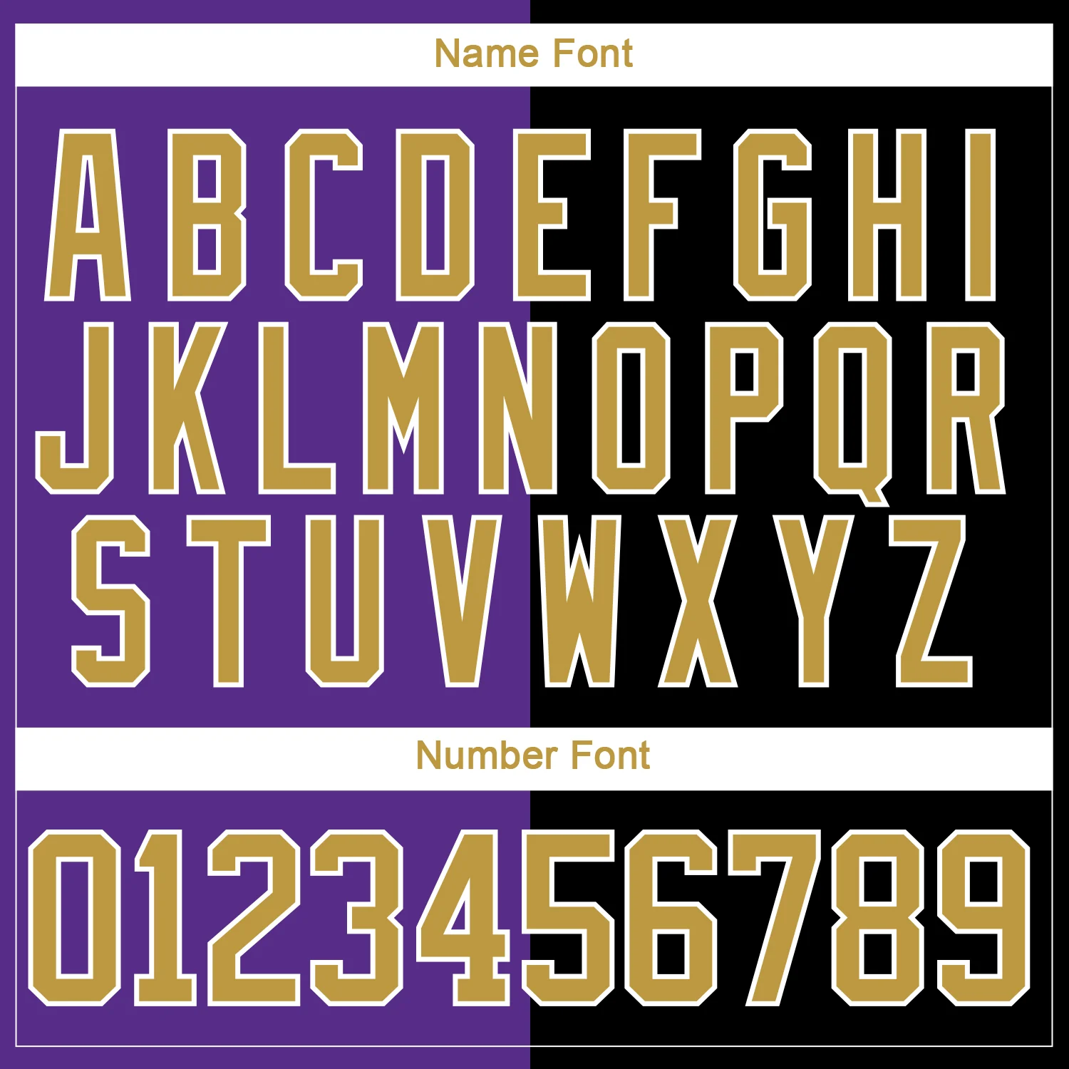 Custom Black Old Gold Purple-White Split Fashion Hockey Lace Neck Jersey - Image 7