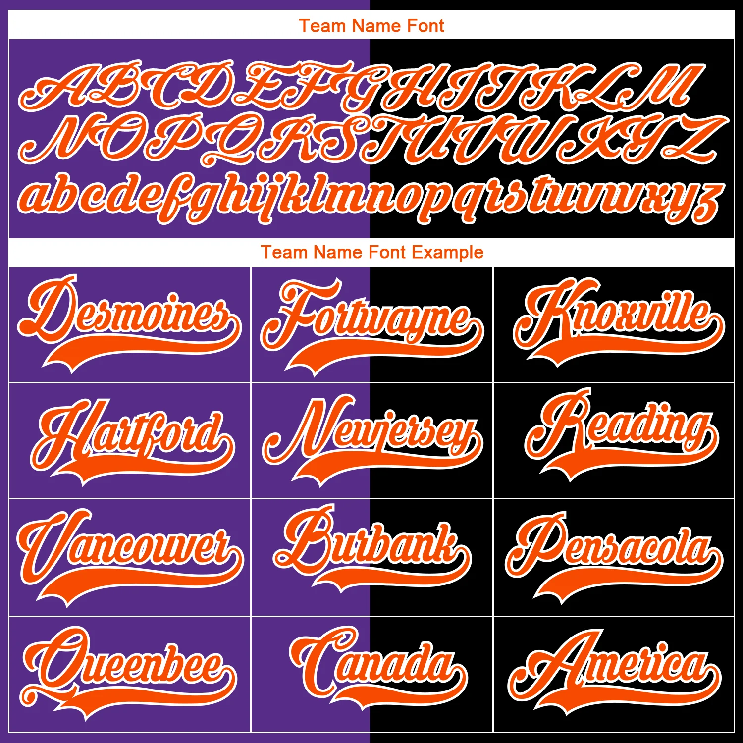 Custom Black Orange Purple-White Split Fashion Hockey Lace Neck Jersey - Image 6