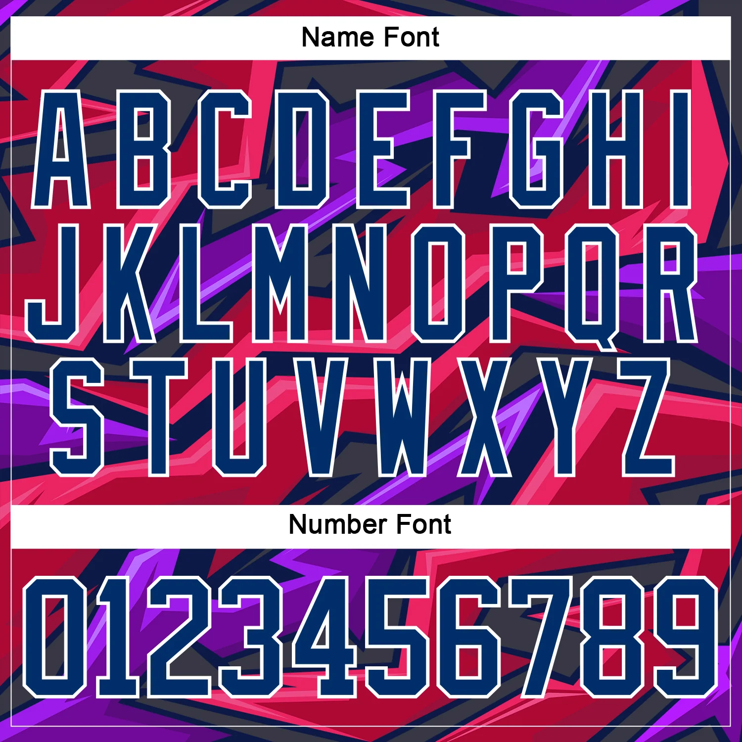 Custom Black US Navy Blue Purple Pink-White Cyber Mecha E-sport Hockey Jersey - Image 7