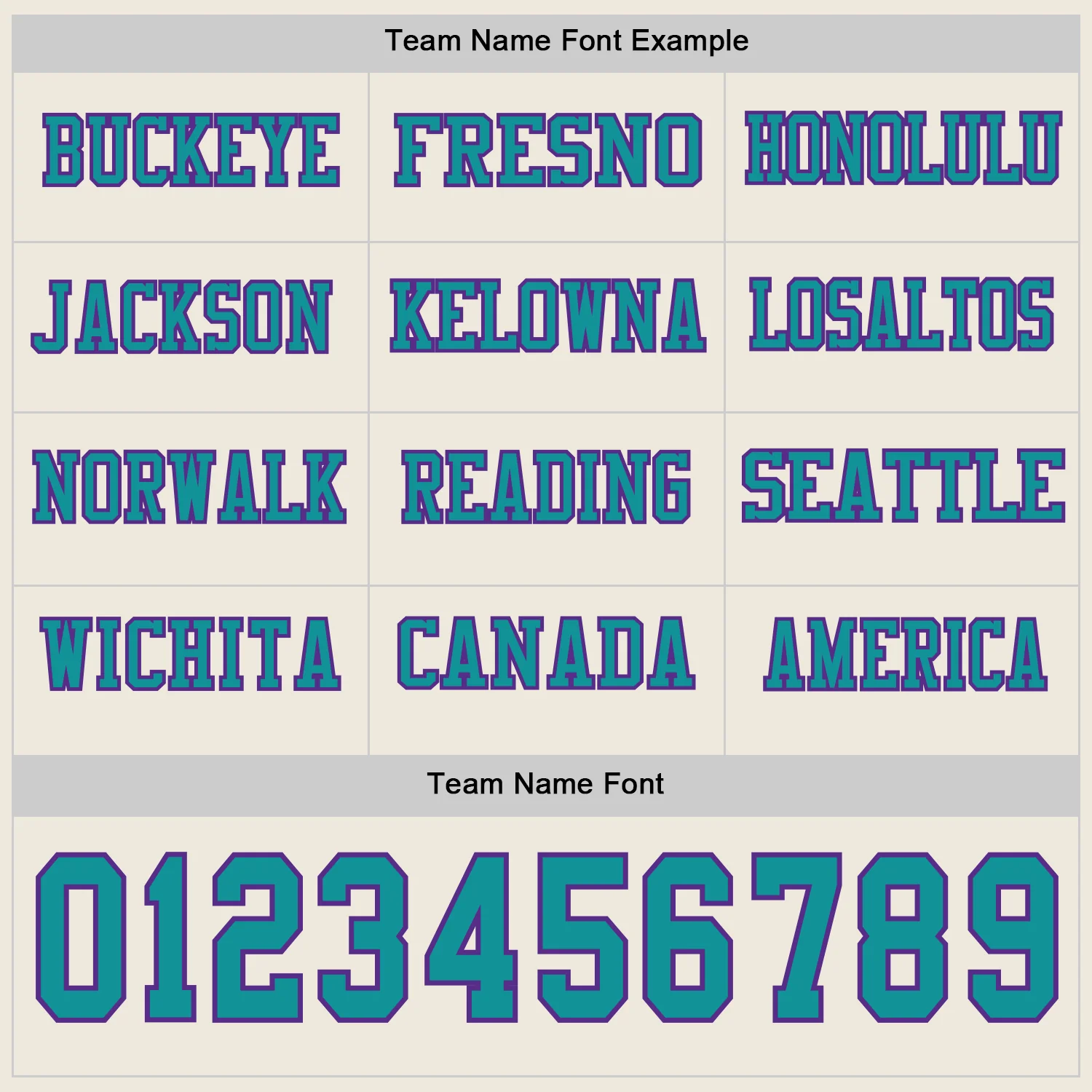 Custom Cream Teal-Purple Long Sleeve Authentic Football Jersey - Image 3