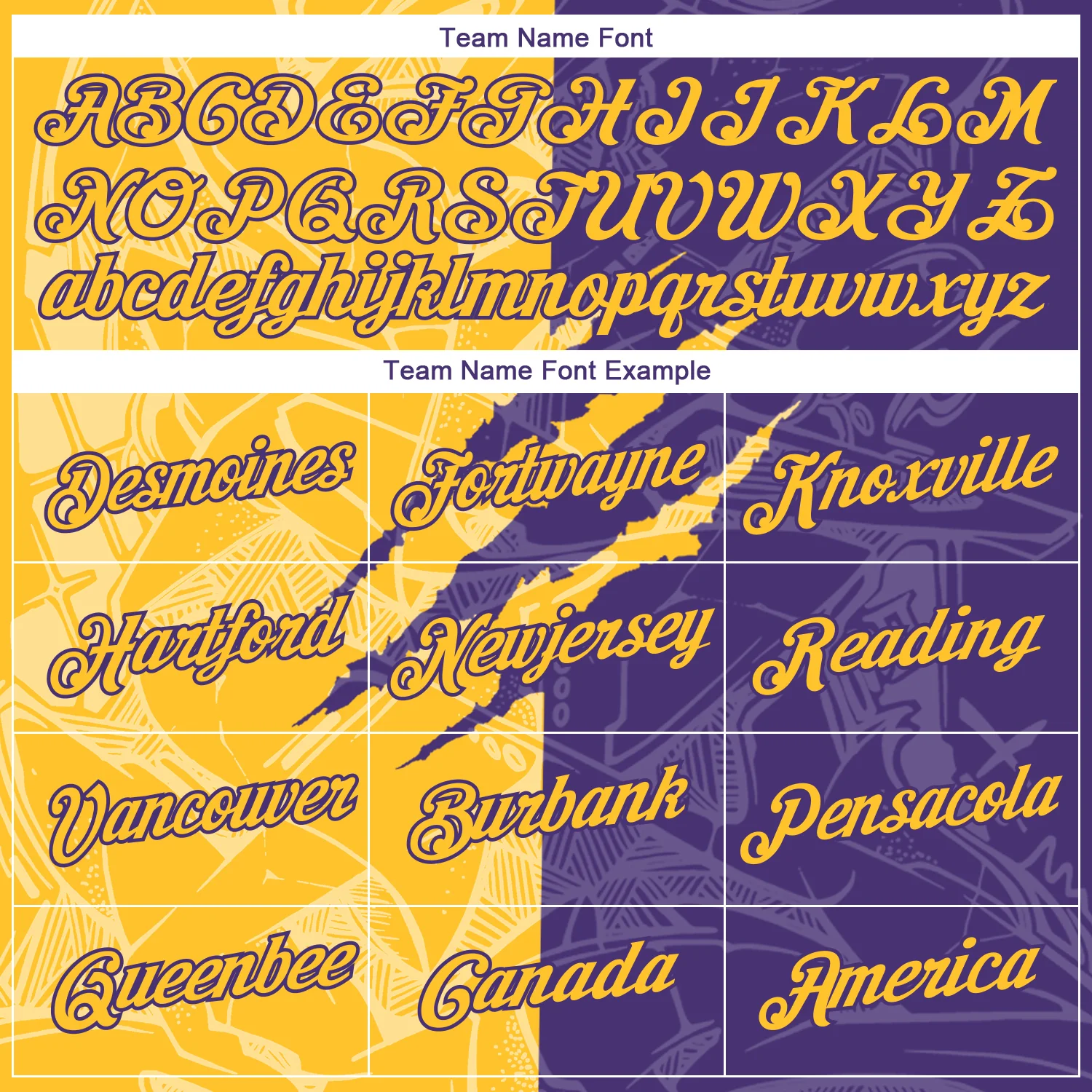 Custom Graffiti Pattern Gold-Purple Scratch 3D Performance T-Shirt - Image 3