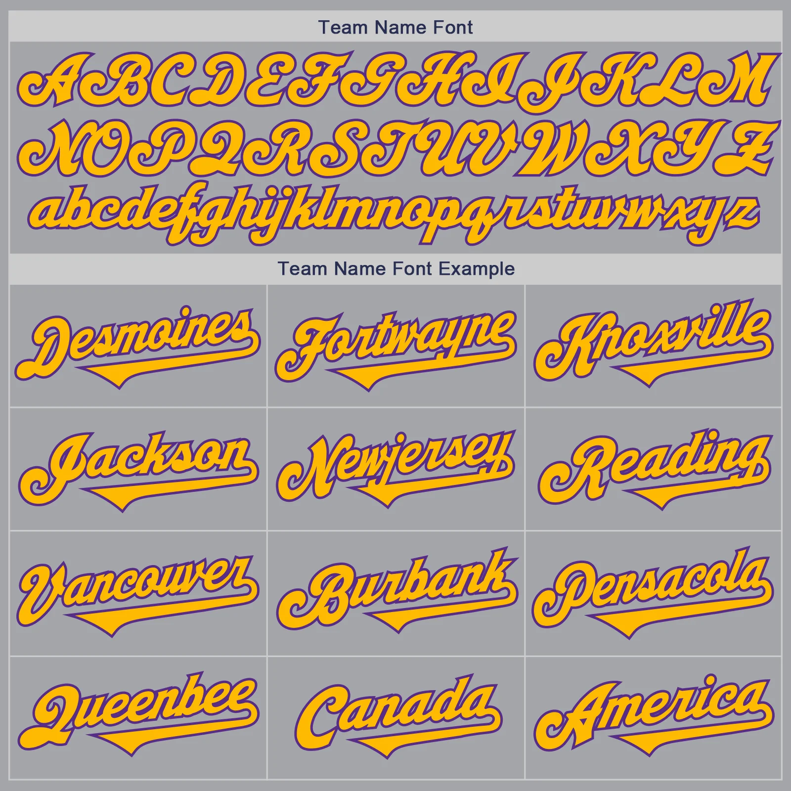 Custom Gray Gold-Purple Authentic Two Tone Baseball Jersey - Image 4