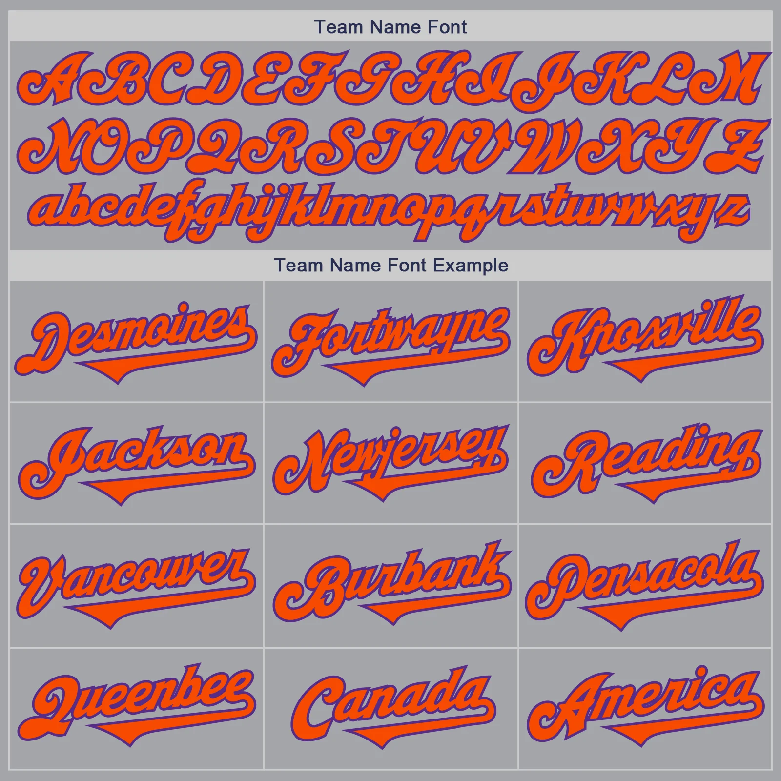 Custom Gray Orange-Purple Authentic Two Tone Baseball Jersey - Image 4