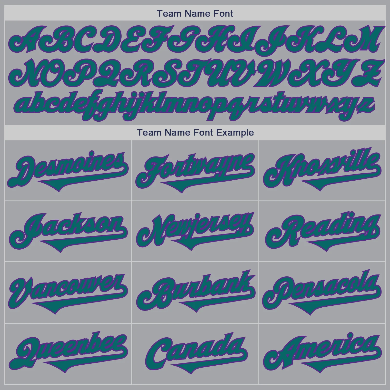 Custom Gray Teal-Purple Authentic Two Tone Baseball Jersey - Image 4