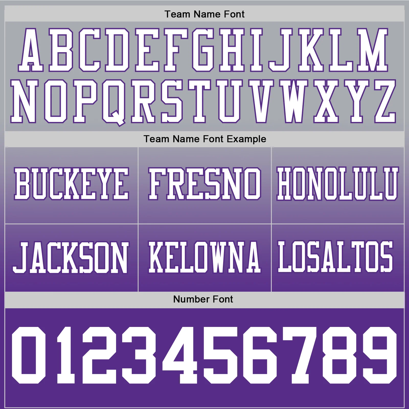 Custom Gray White-Purple Authentic Fade Fashion Football Jersey - Image 3