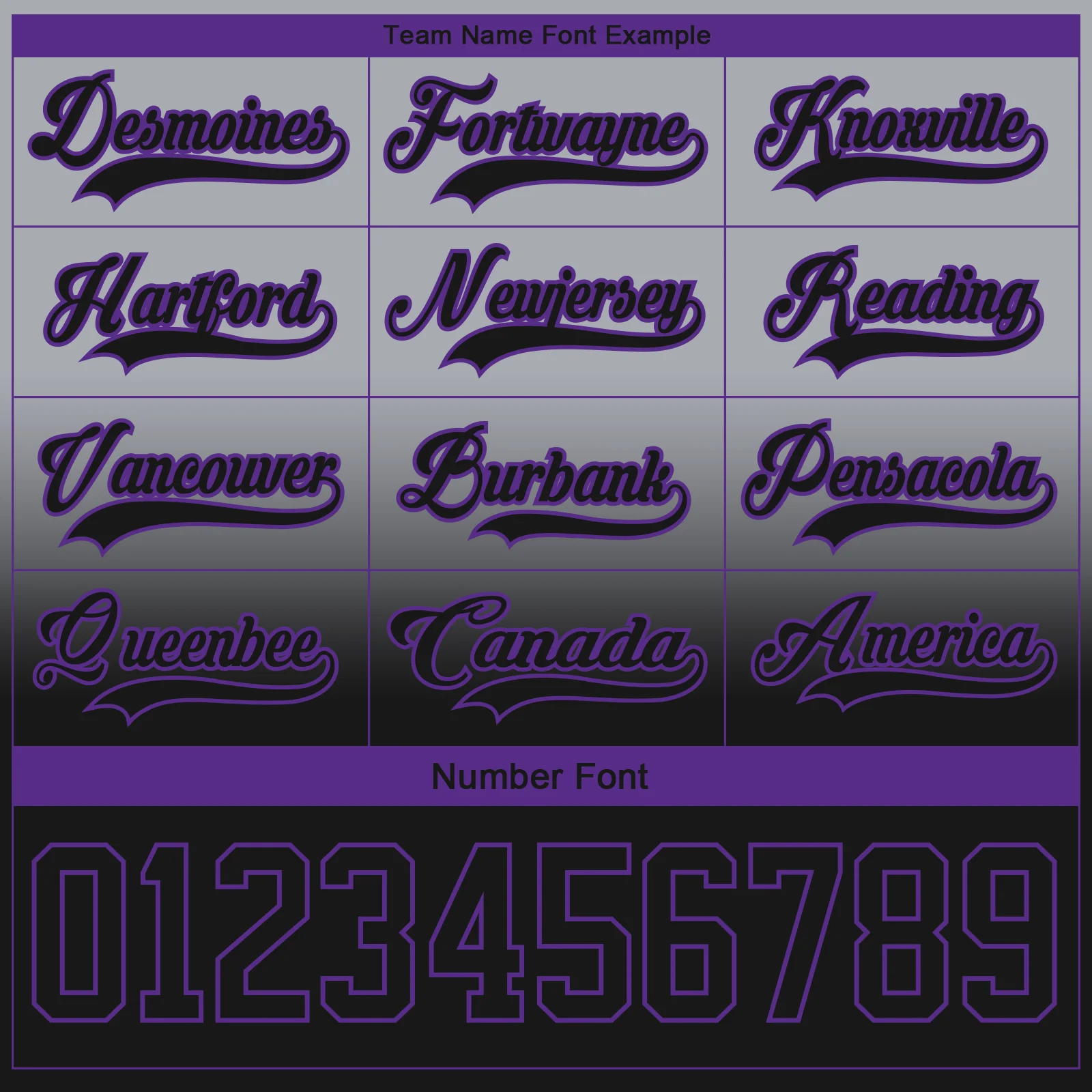Custom Gray Black-Purple Fade Fashion Hockey Lace Neck Jersey - Image 6