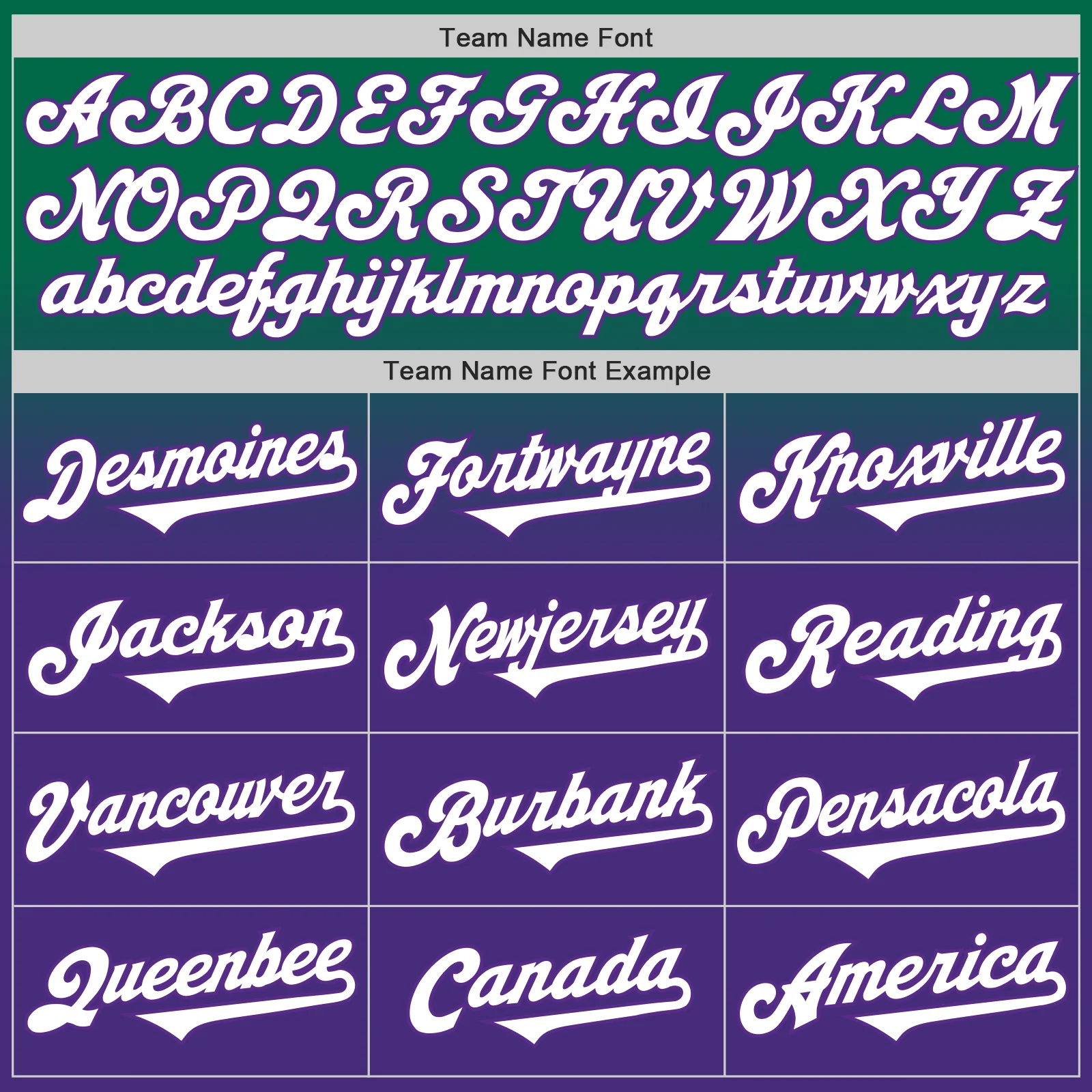 Custom Kelly Green White-Purple Authentic Fade Fashion Baseball Jersey - Image 4