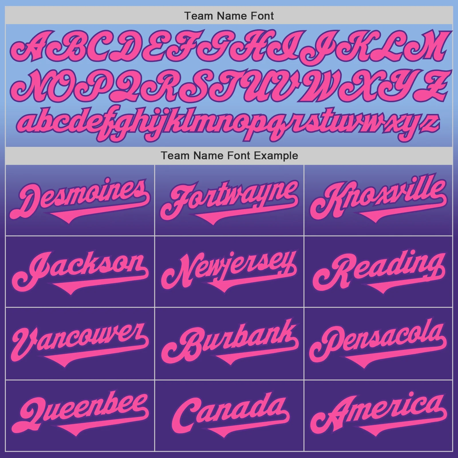 Custom Light Blue Pink-Purple Authentic Fade Fashion Baseball Jersey - Image 4