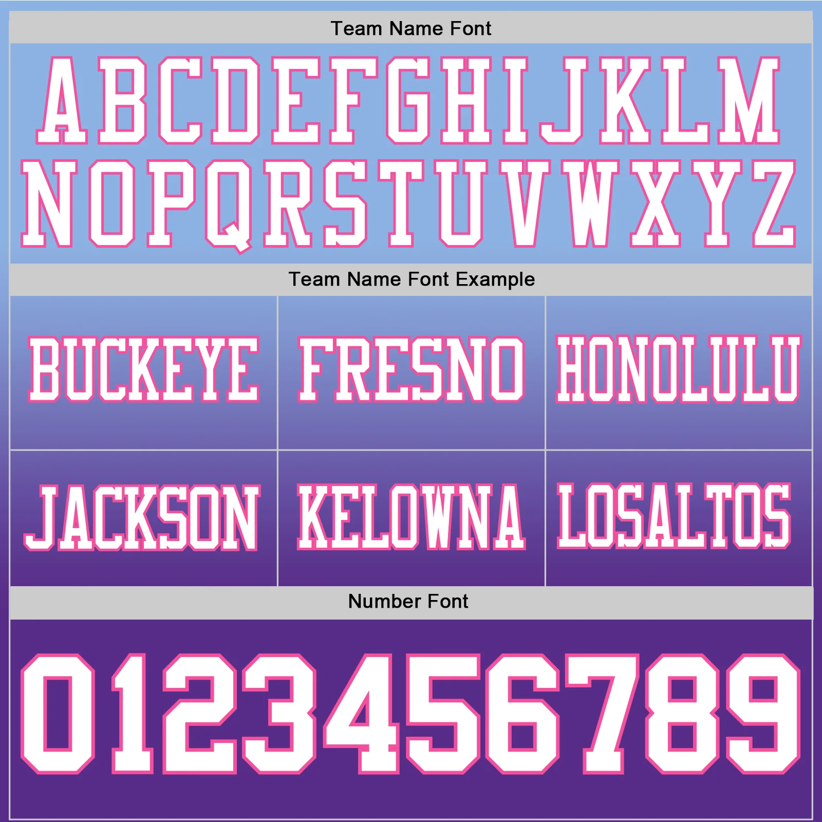 Custom Light Blue White Purple-Pink Authentic Fade Fashion Football Jersey - Image 3