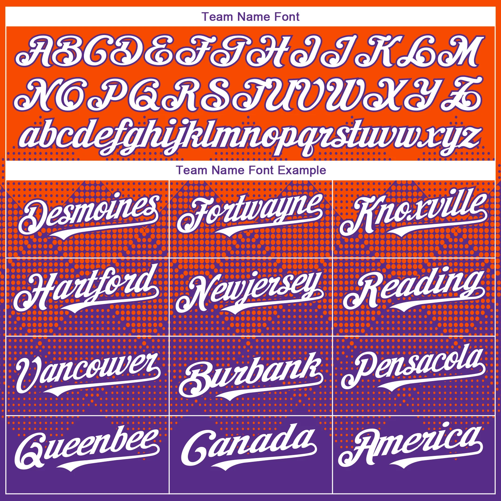 Custom Orange White-Purple 3D Gradient Square Shape Authentic Baseball Jersey - Image 4