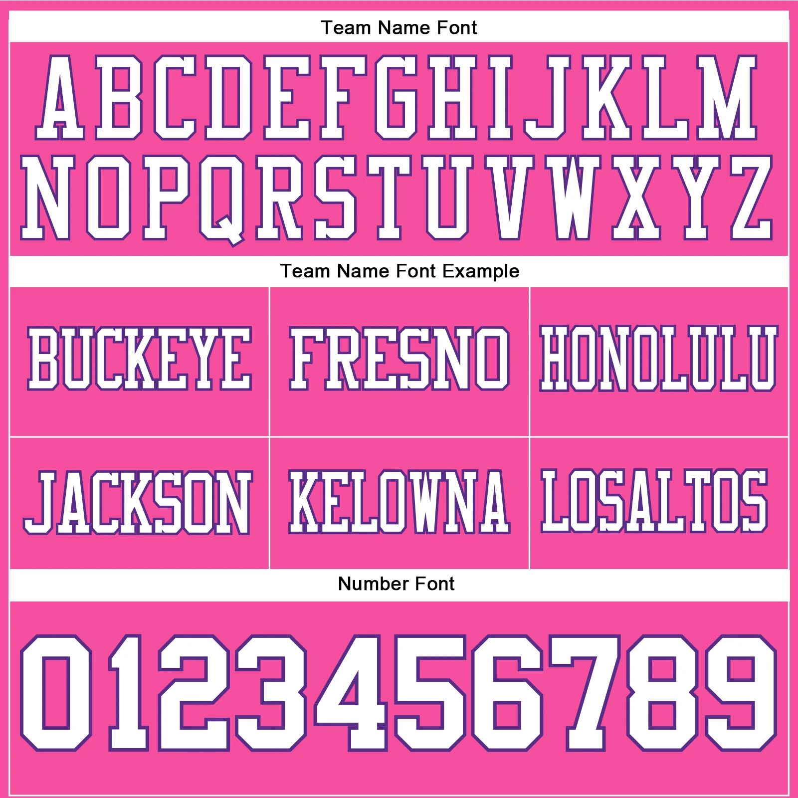 Custom Pink White-Purple Authentic Football Jersey - Image 4