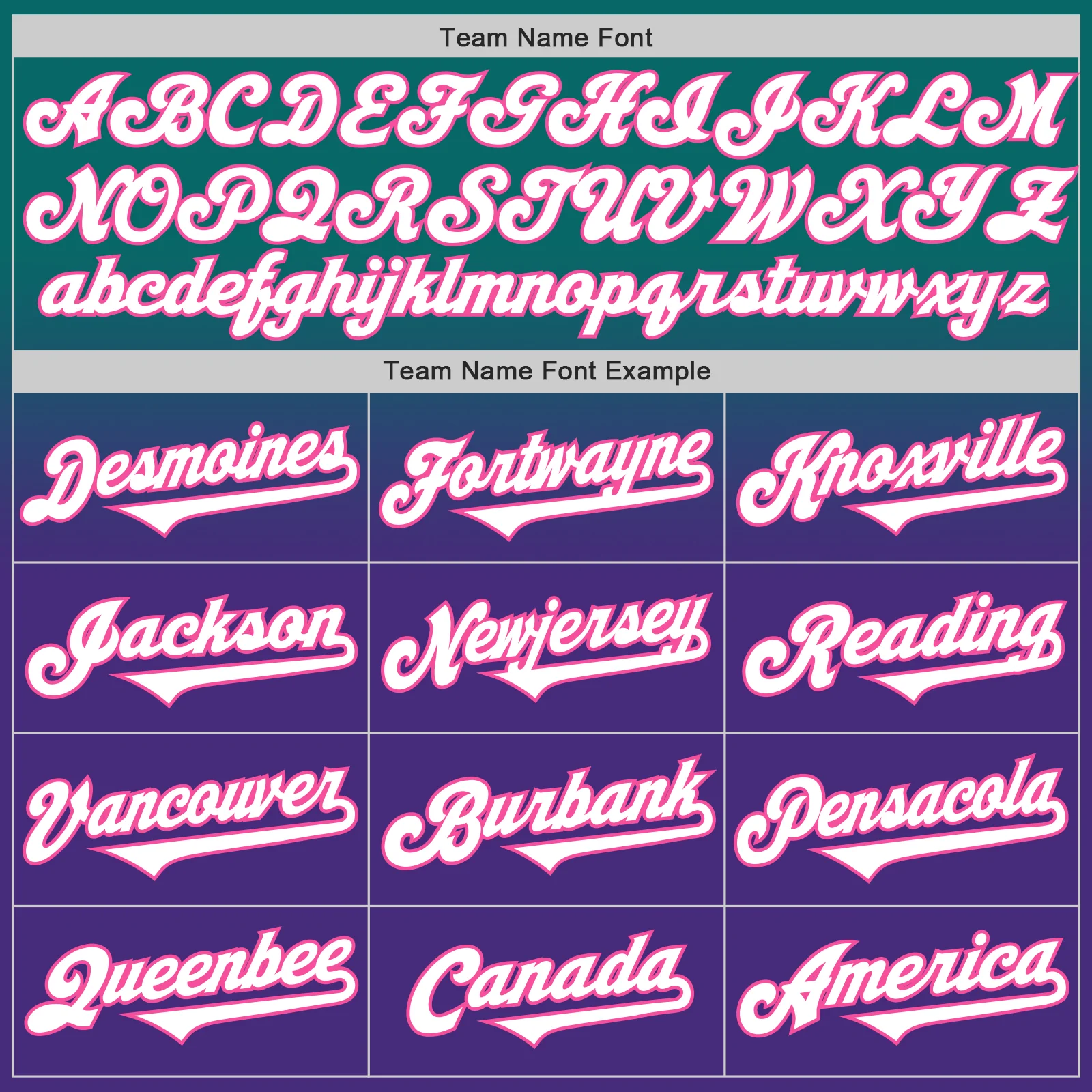 Custom Teal White Purple-Pink Authentic Fade Fashion Baseball Jersey - Image 4