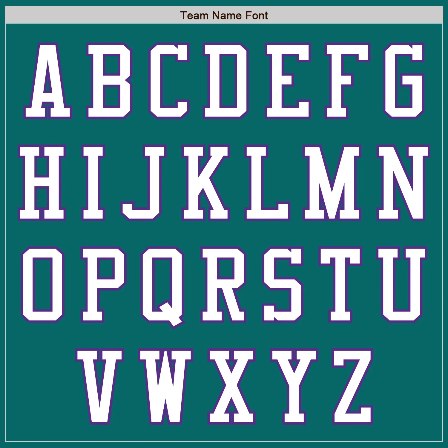 Custom Teal White-Purple Authentic Baseball Jersey - Image 3