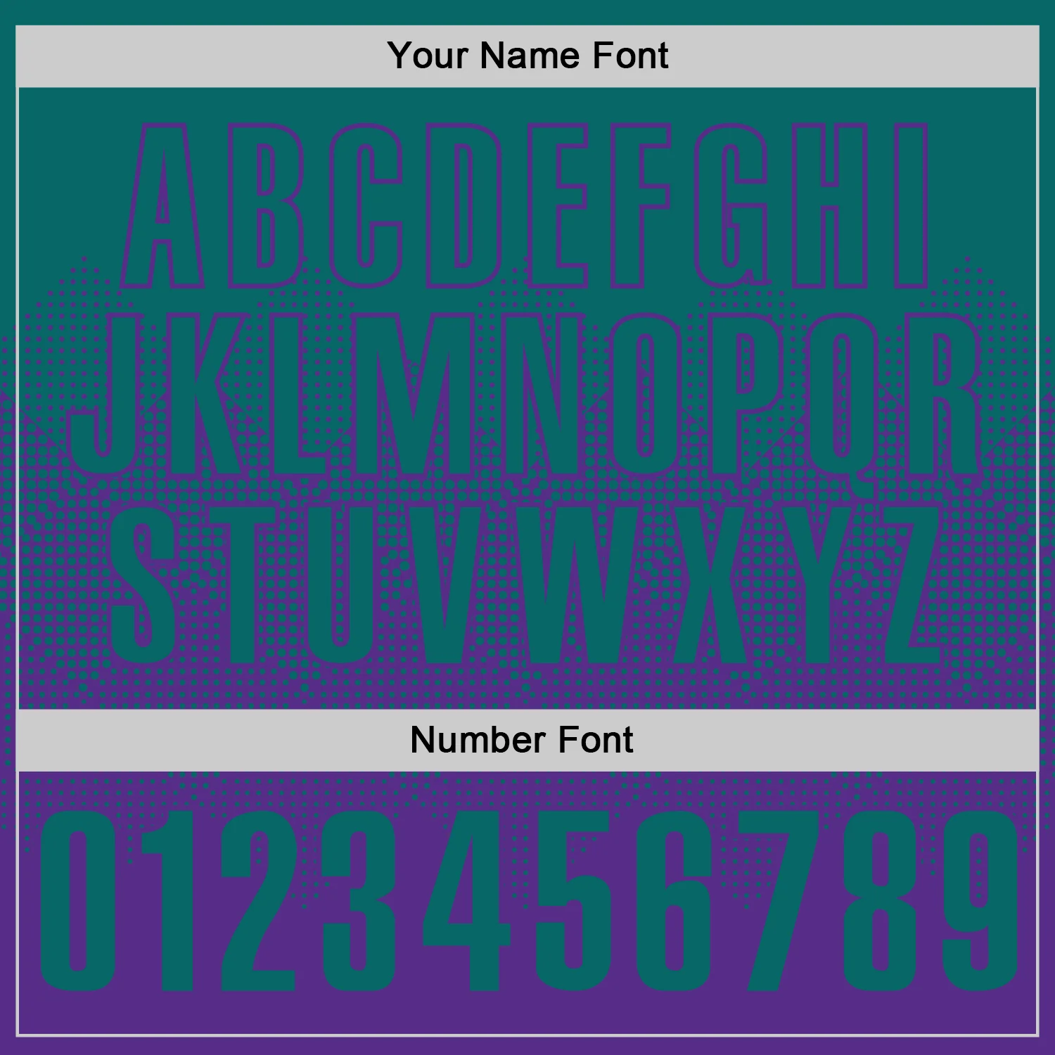 Custom Teal Purple 3D Gradient Square Shape Performance Polo Shirt - Image 5