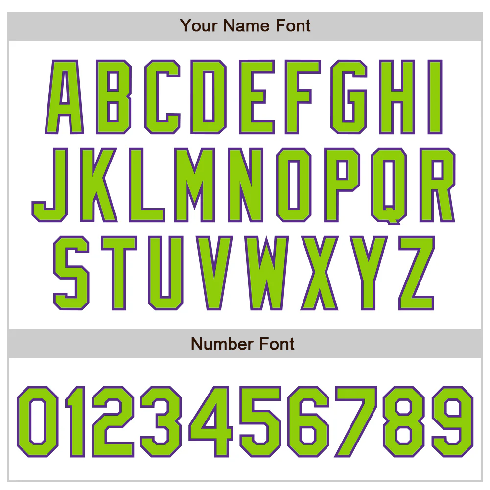 Custom White Neon Green-Purple Authentic Baseball Jersey - Image 4