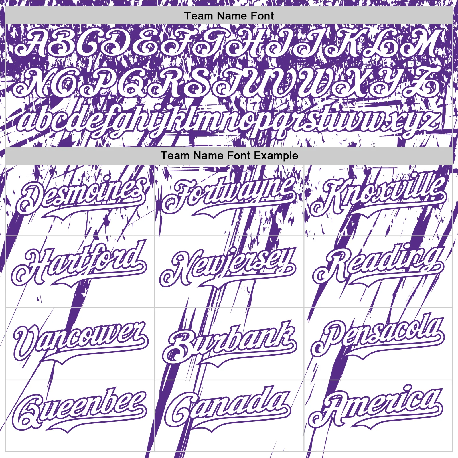 Custom White Purple Distressed Scratch Brush Stroke Authentic Baseball Jersey - Image 4