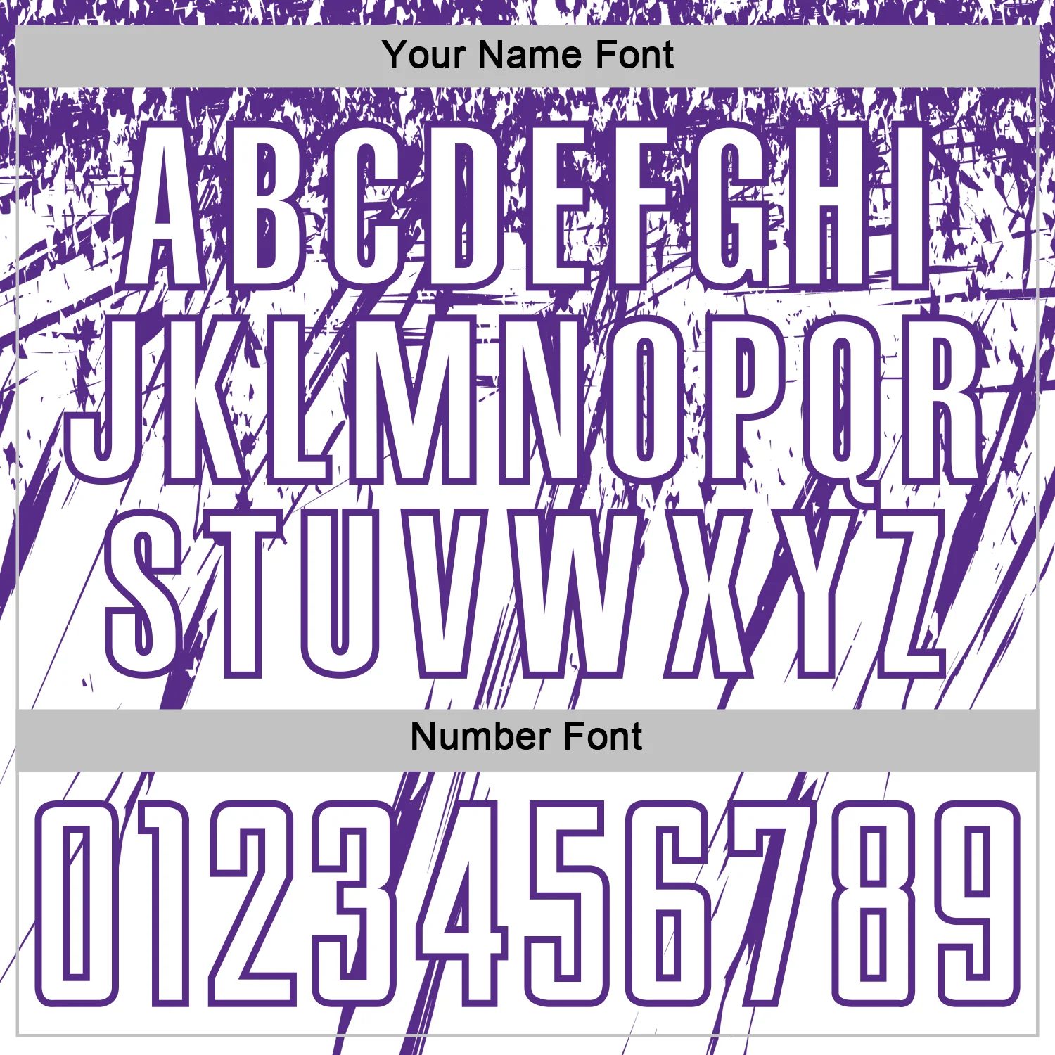 Custom White Purple Splash Sports Sublimation Soccer Uniform Jersey - Image 6