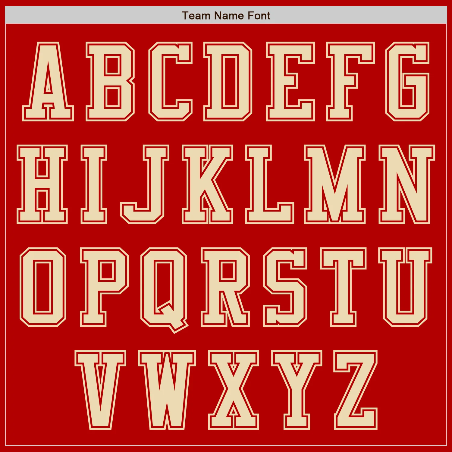 Custom Red Cream Authentic Baseball Jersey - Image 7