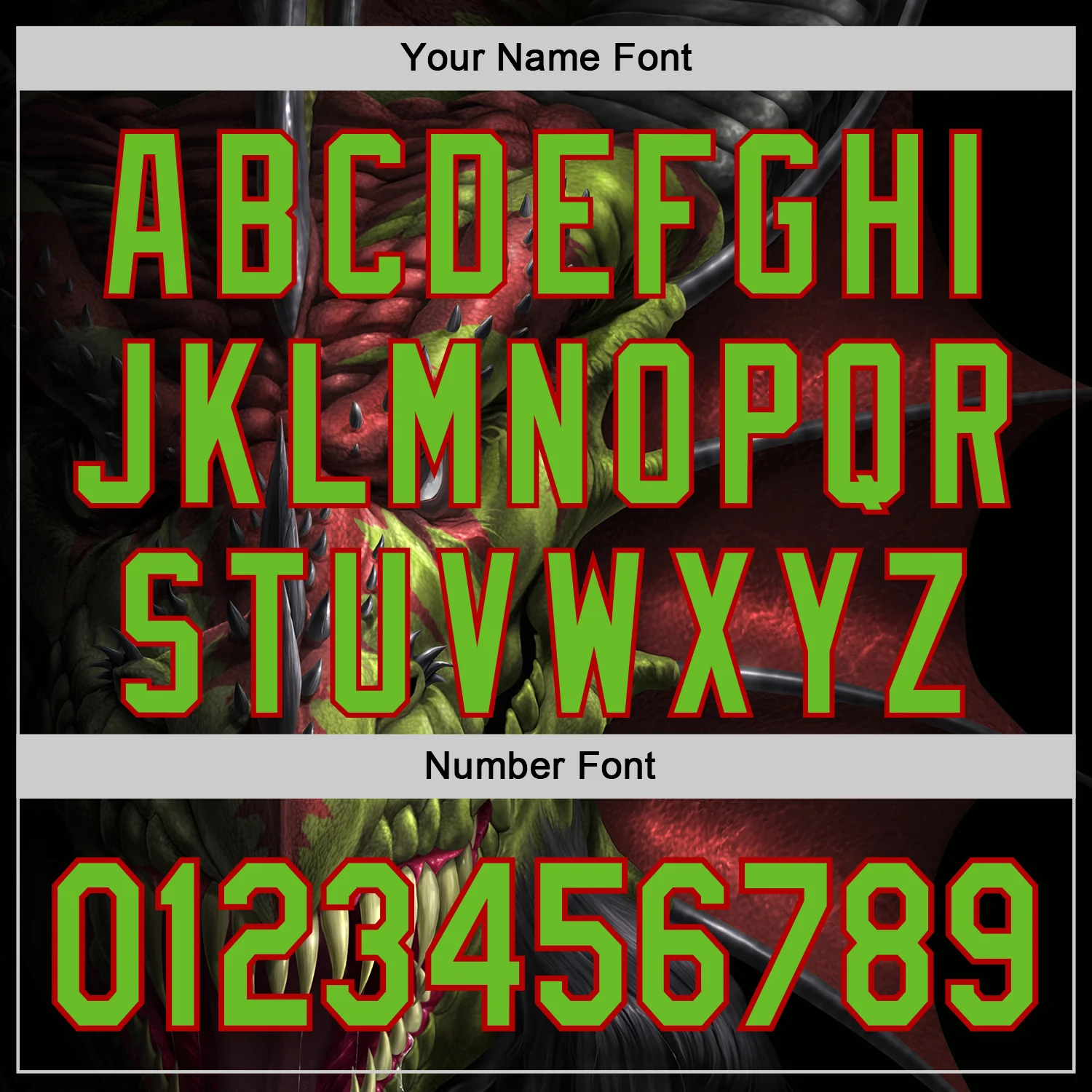 Custom Black Aurora Green-Red Tom Wood Lair of Shadows Authentic Baseball Jersey - Image 5