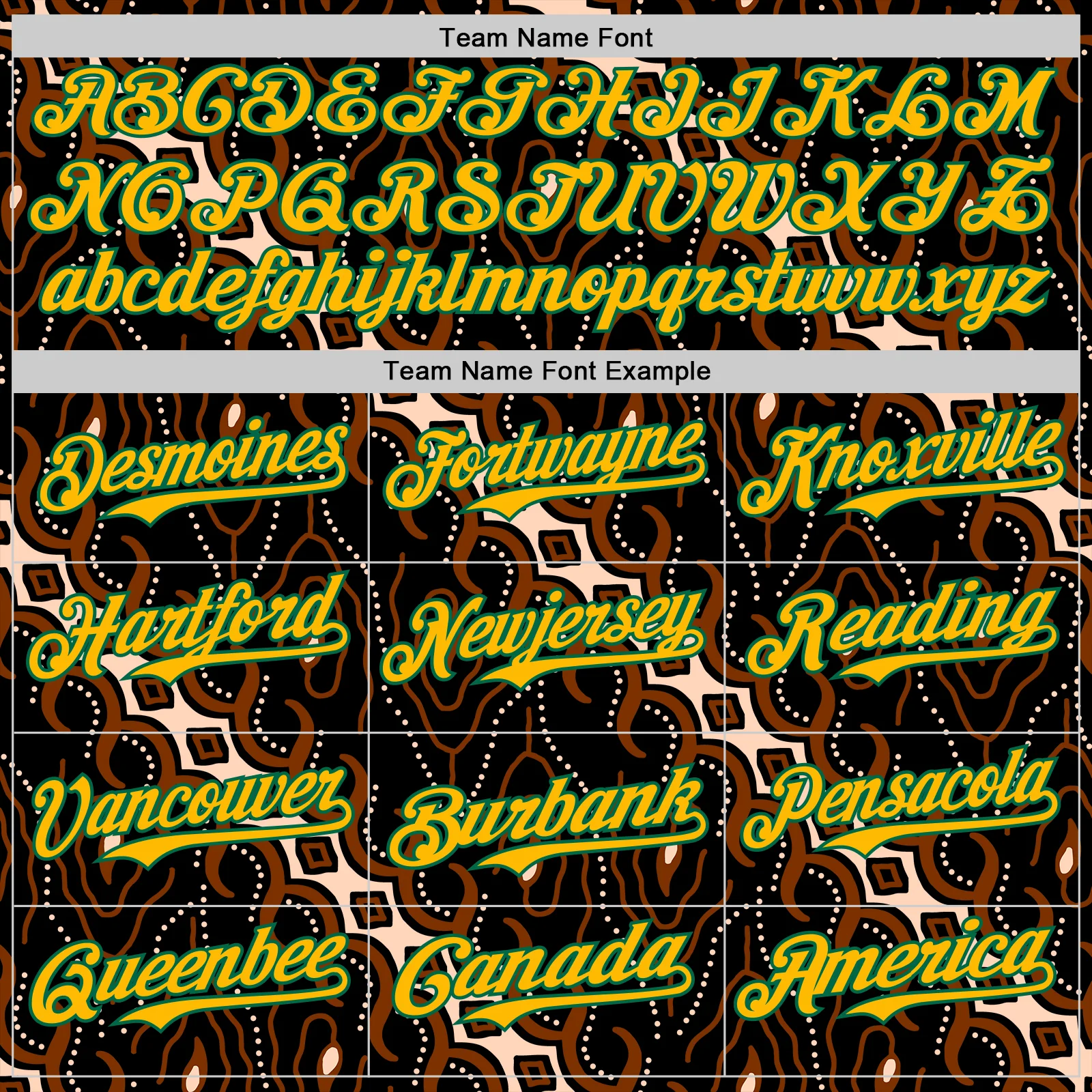 Custom Black Gold Red Cream-Kelly Green 3D Pattern Design Black History Month Abstract Authentic Baseball Jersey - Image 4