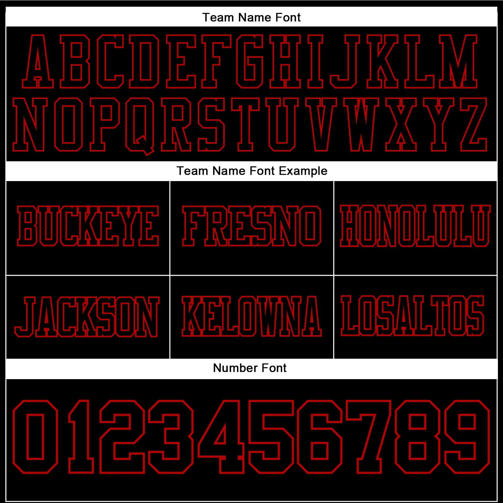 Custom Black Red Authentic Football Jersey - Image 4