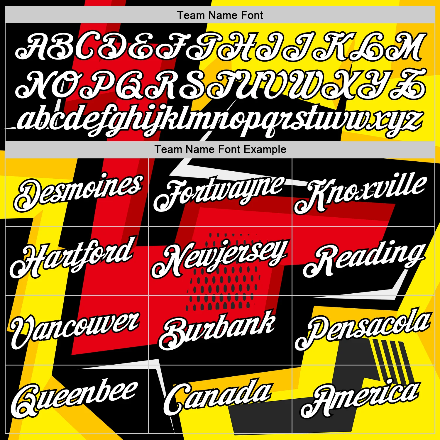 Custom Black Red-Yellow 3D Esports Performance T-Shirt - Image 3