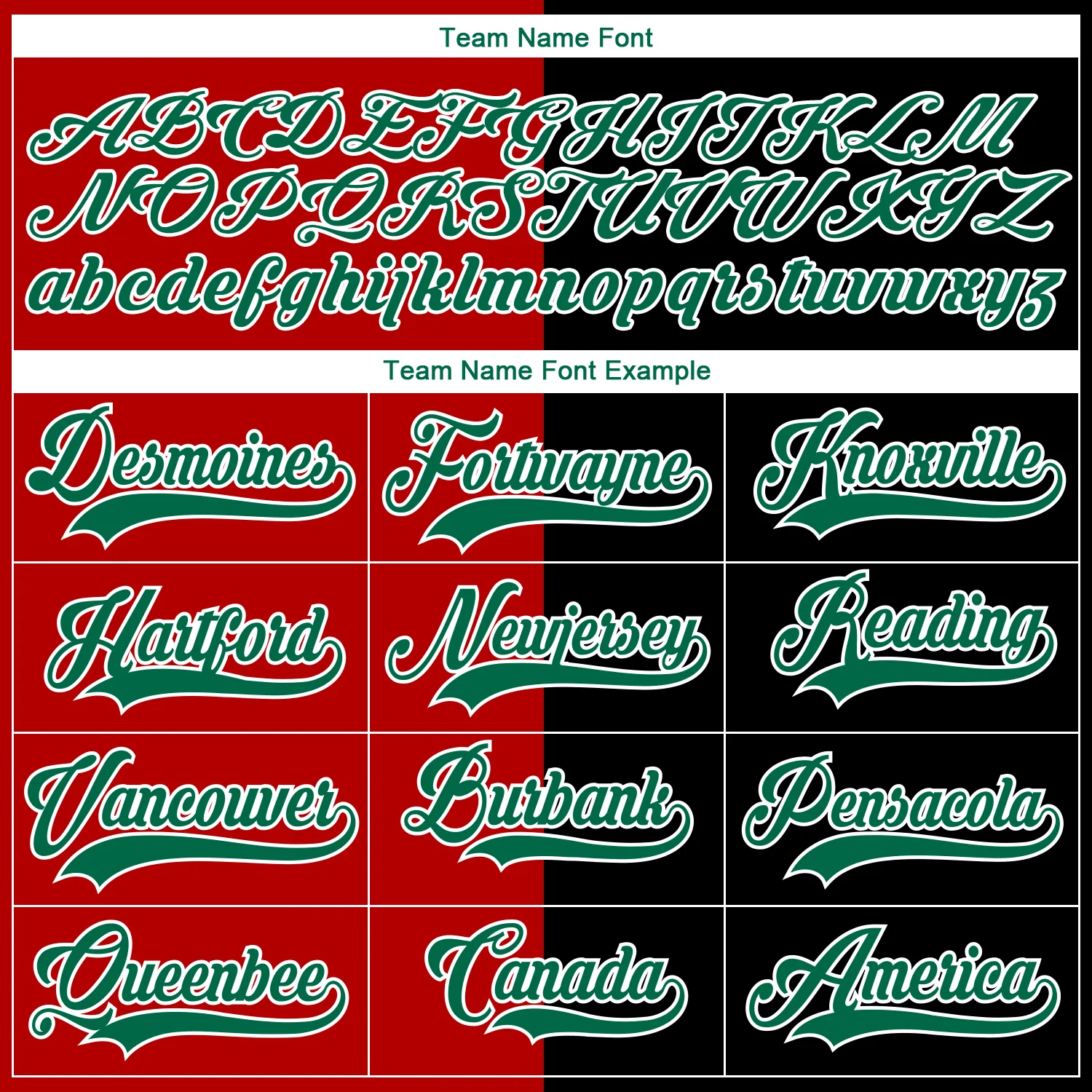 Custom Black Kelly Green Red-White Split Fashion Hockey Lace Neck Jersey - Image 6