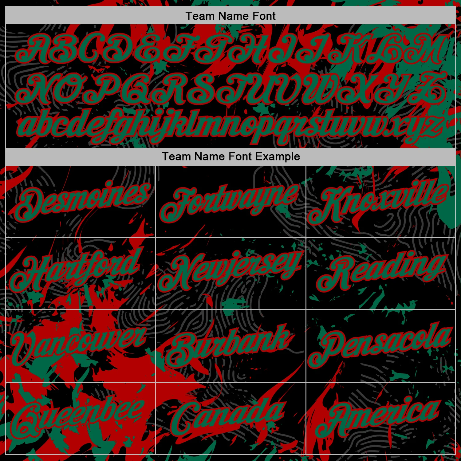Custom Stitched Black Kelly Green-Red Splash Sports Pullover Sweatshirt Hoodie - Image 5
