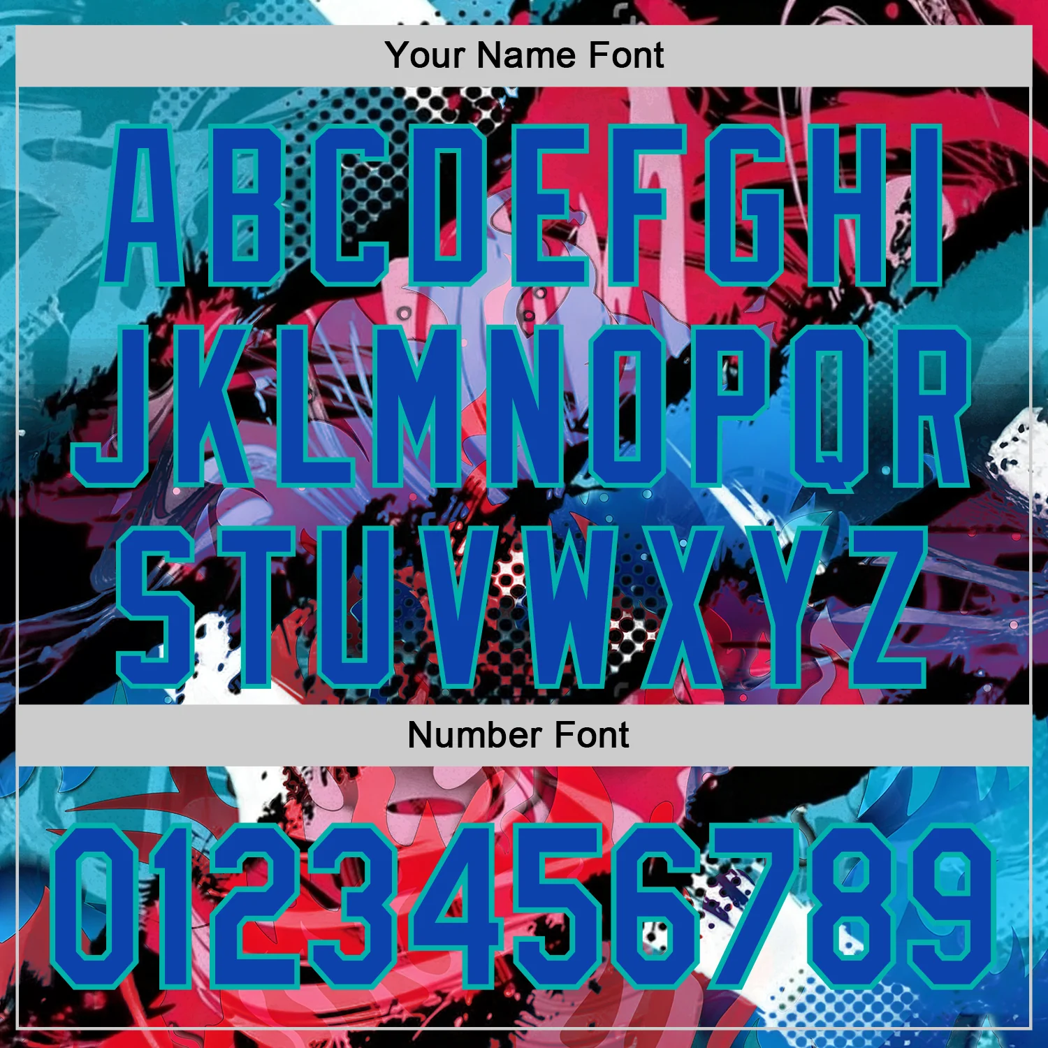 Custom Black Thunder Blue Red-Aqua 3D Abstract Flame Sports Pullover Sweatshirt Hoodie - Image 4