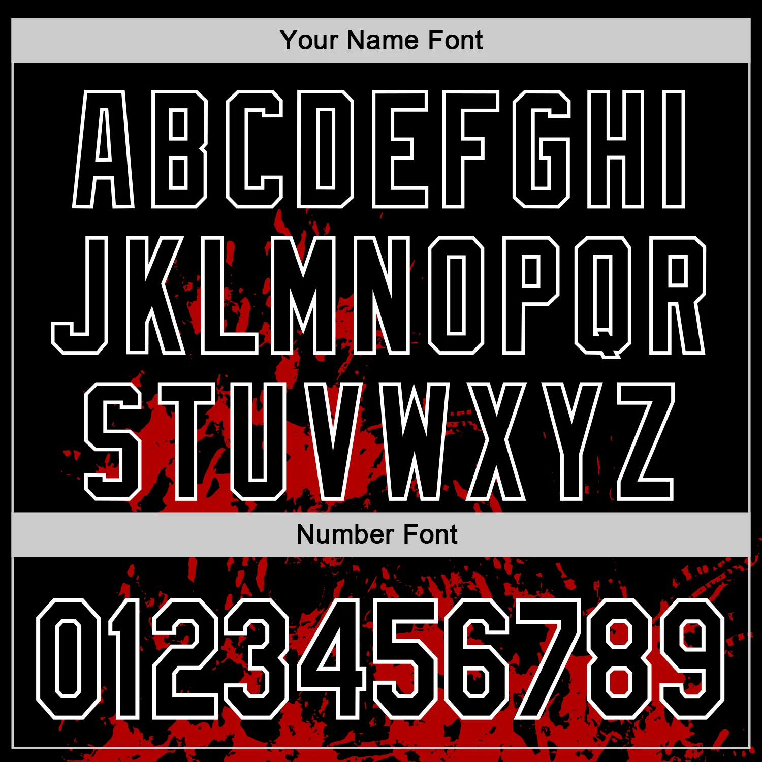 Custom Black Red-White Splash Art 3D Pattern Design Bomber Full-Snap Varsity Letterman Hoodie Jacket - Image 6