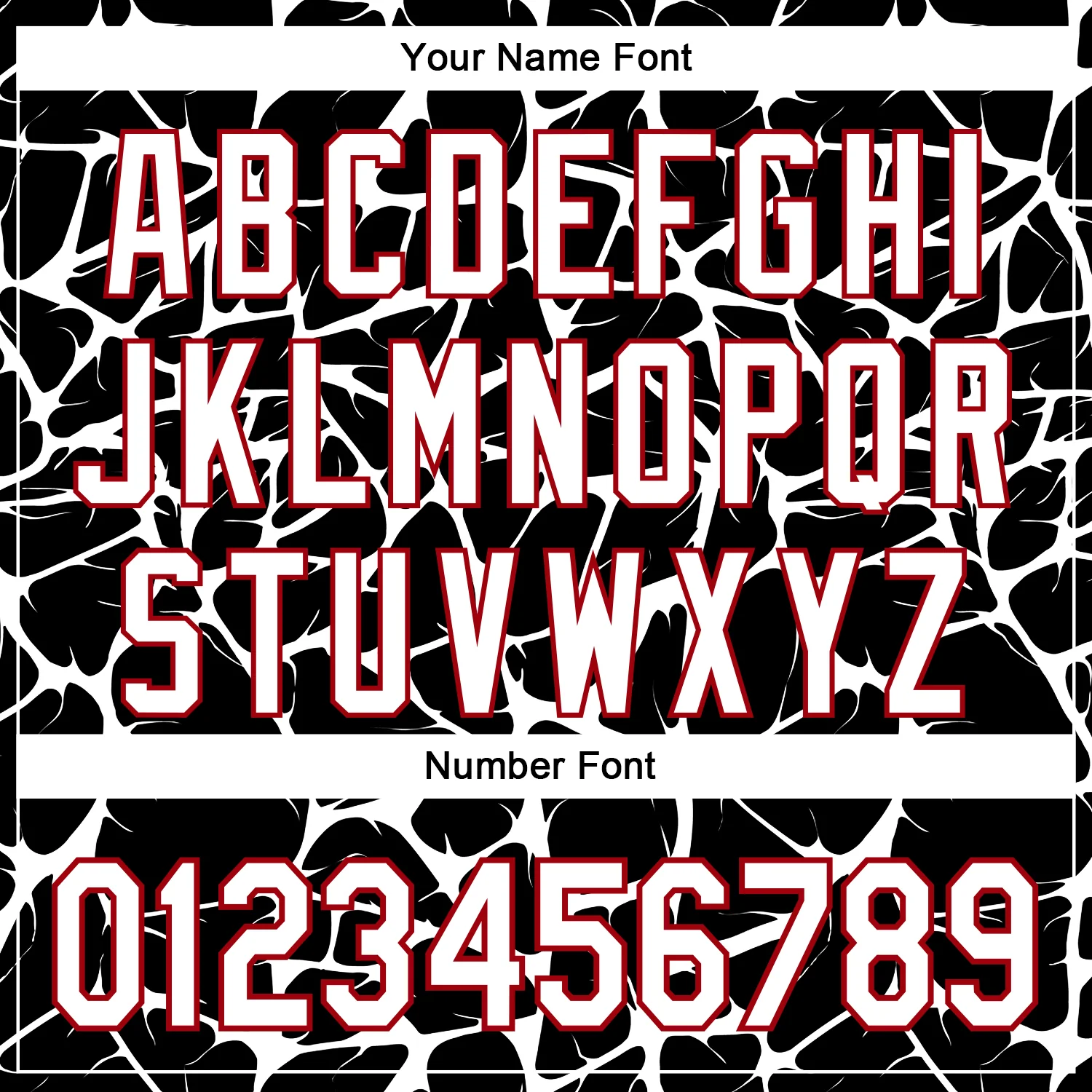 Custom Black White-Red Abstract Network Bomber Full-Snap Varsity Letterman Hoodie Jacket - Image 6