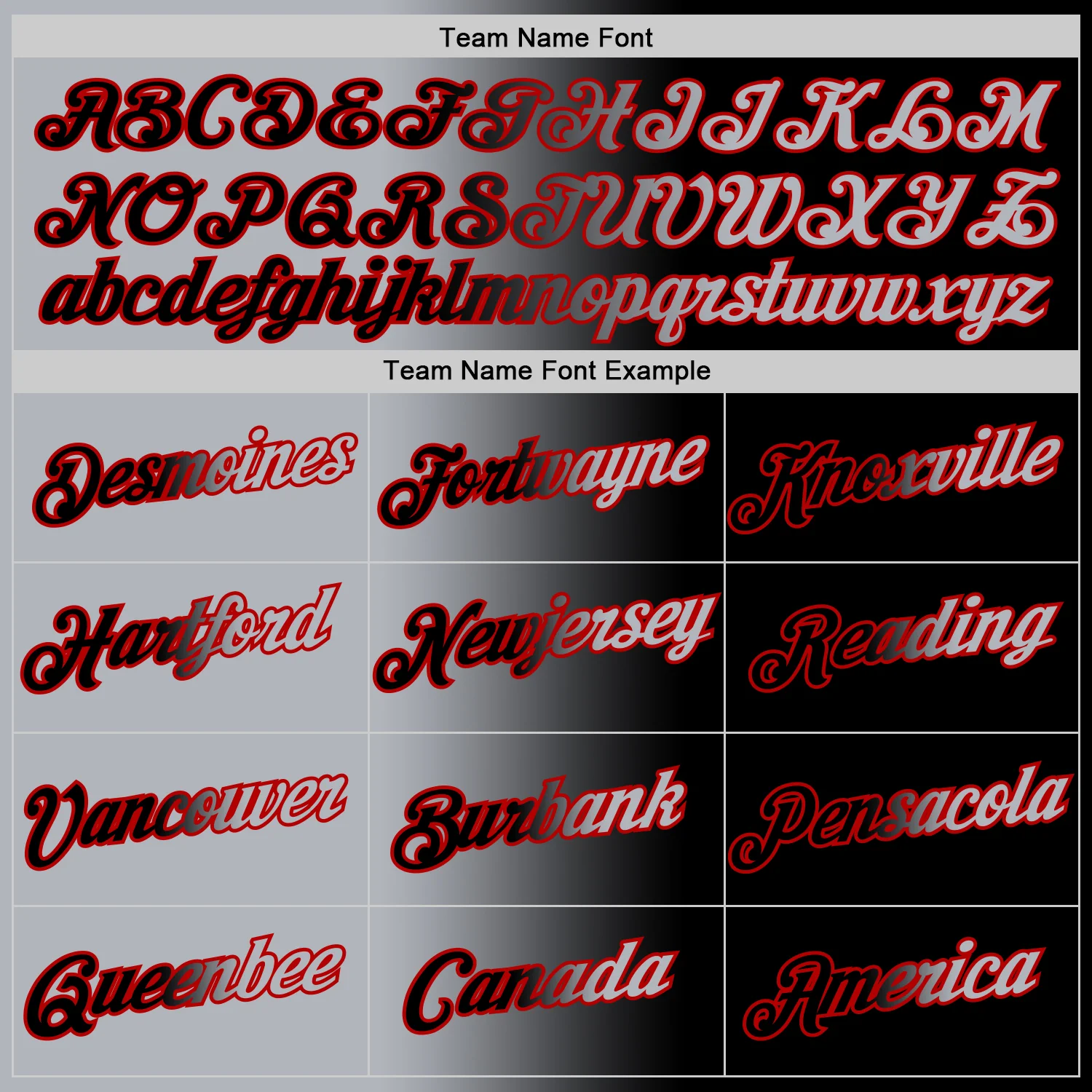 Custom Black Gray-Red Gradient Fashion Performance T-Shirt - Image 3