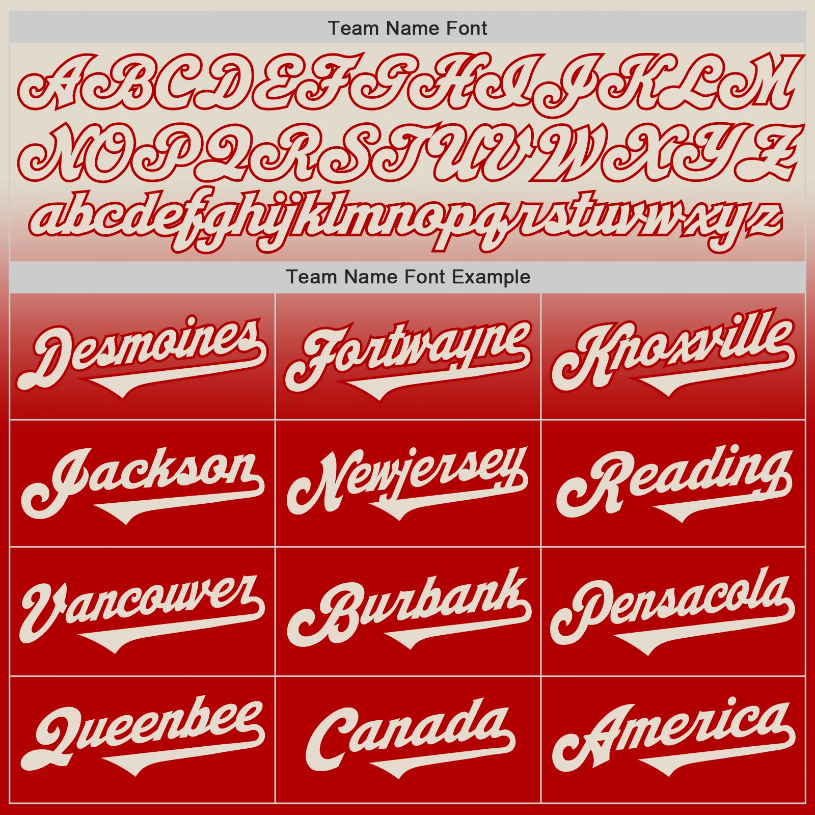 Custom Cream Red Authentic Fade Fashion Baseball Jersey - Image 4