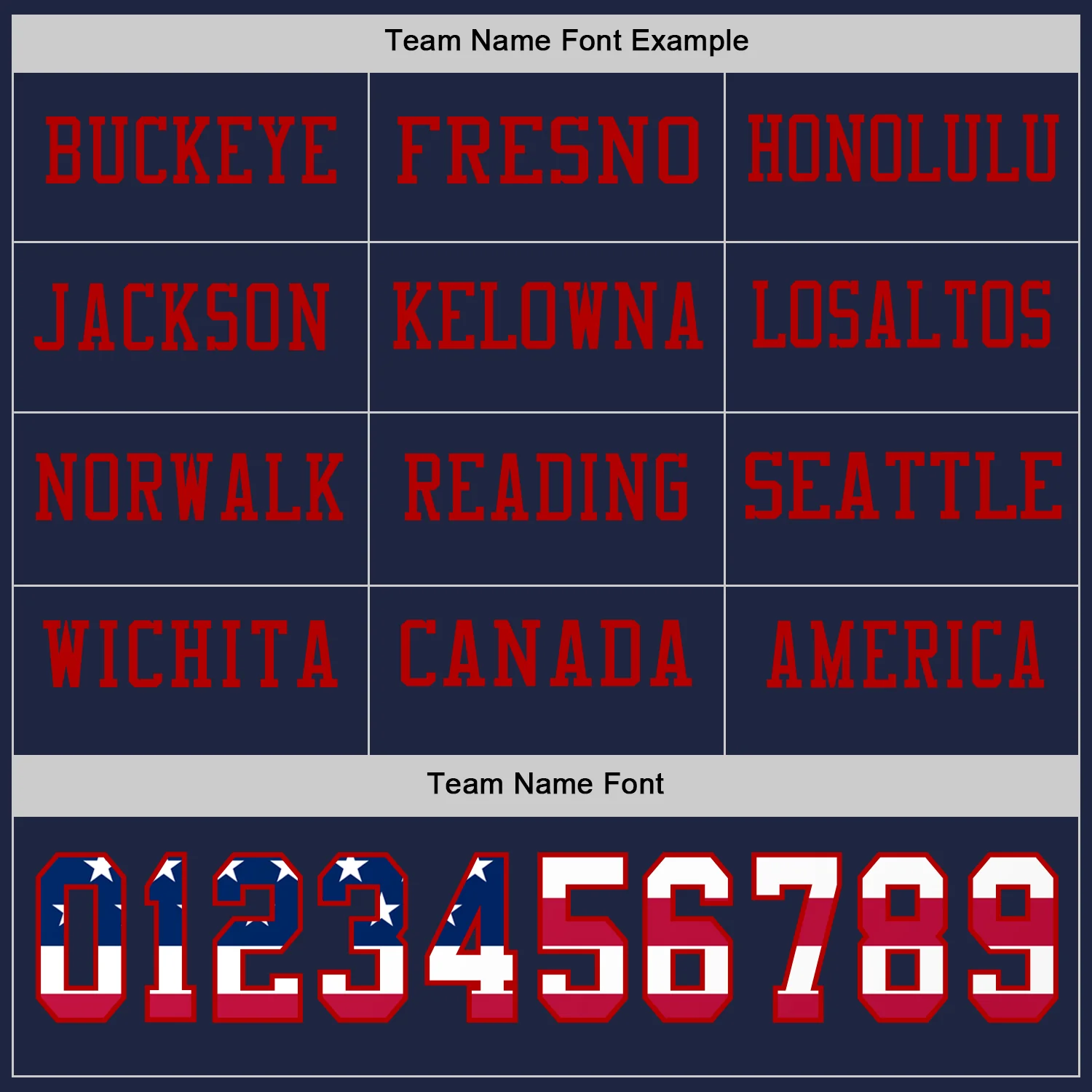 Custom Navy USA Flag-Red Long Sleeve Authentic Football Jersey - Image 3