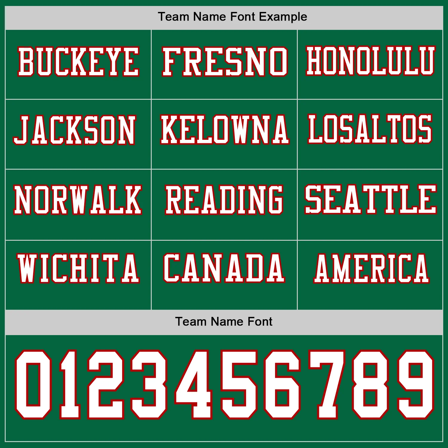 Custom Kelly Green White-Red Long Sleeve Authentic Football Jersey - Image 3