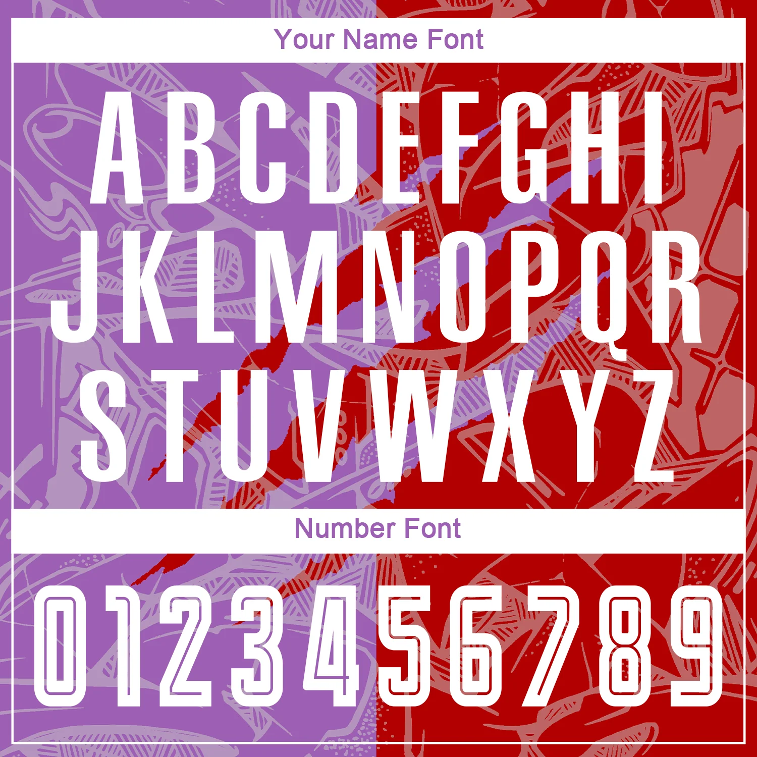 Custom Graffiti Pattern Red-Medium Purple Scratch Sublimation Soccer Uniform Jersey - Image 6